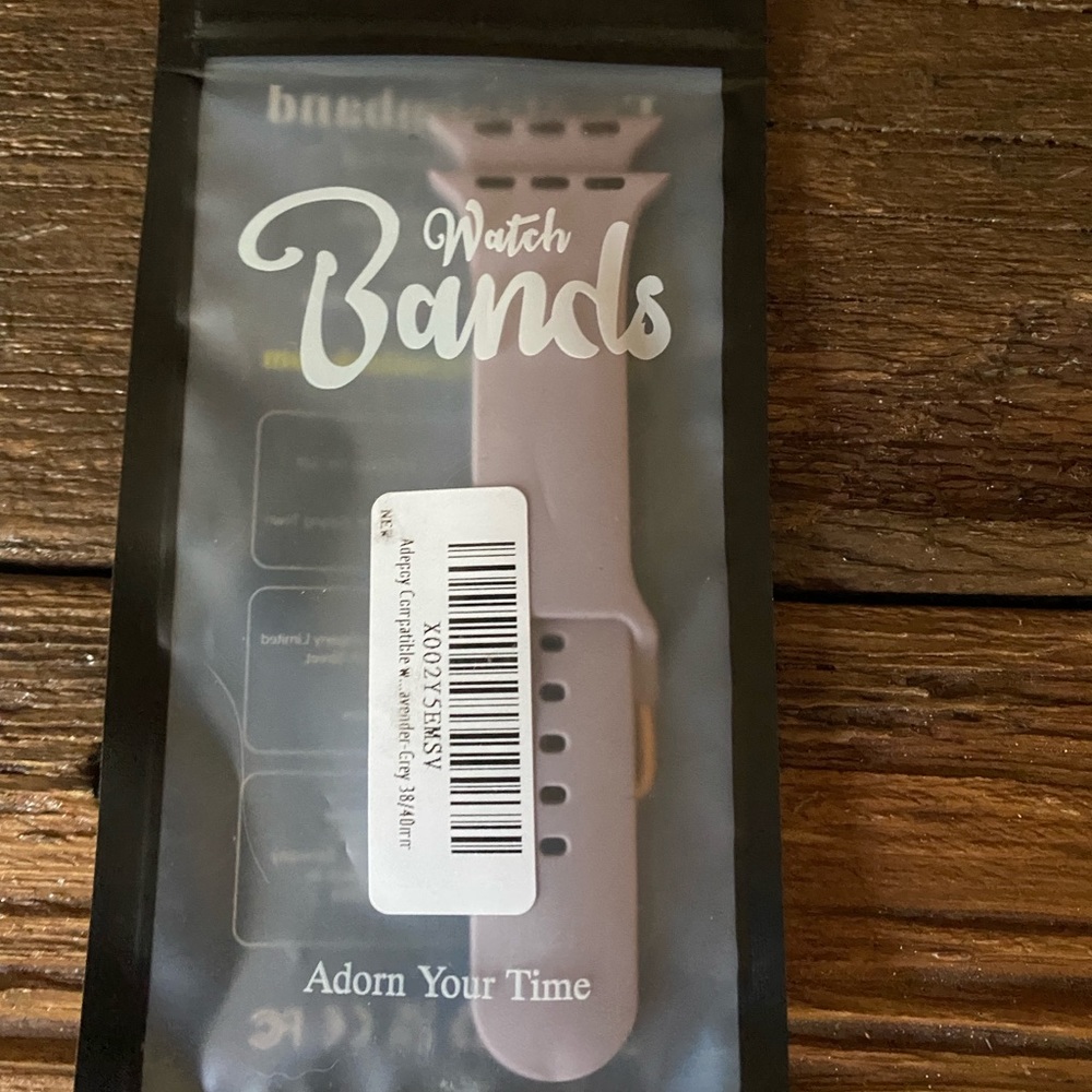 Adorn Your Time Silicone Watch Band - 38/40mm
